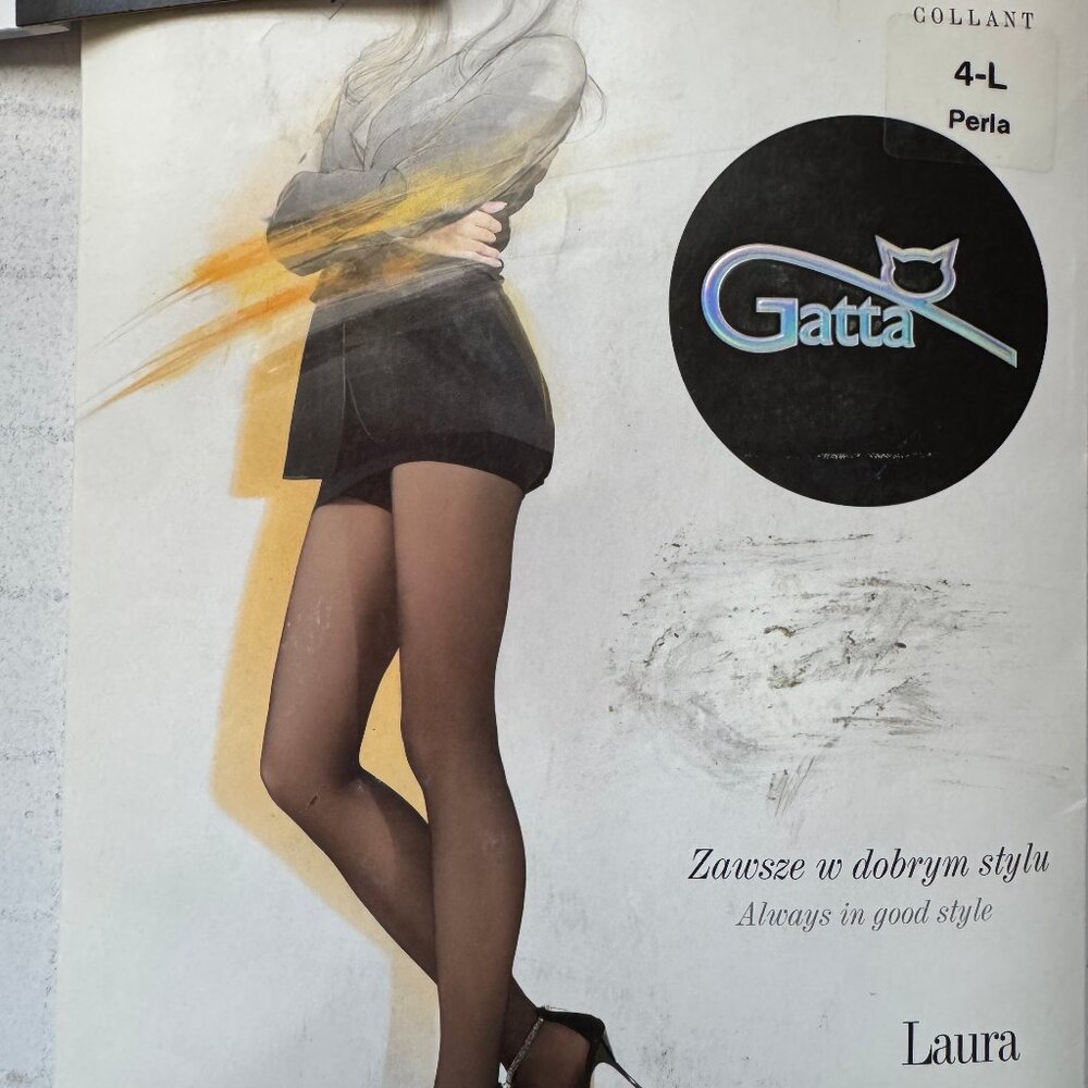 Gatta Laura 15den Classic Women Tights - COLOR - PERLA SIZE 4/L